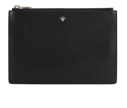 Christian Dior Bee Zip Top Pouch, front view